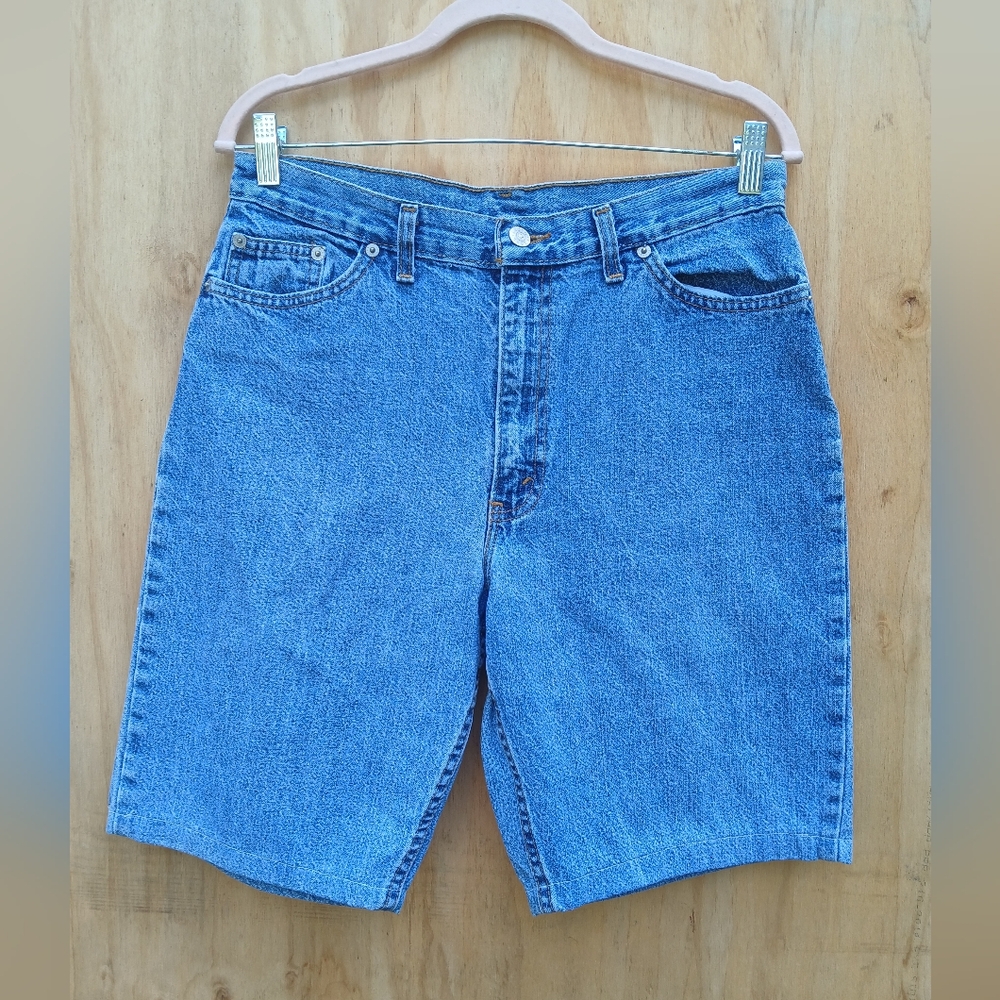Faded Glory Blue Denim Shorts